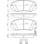 Bosch Bremsbelagsatz 0 986 494 632 Bosch Bremsbelagsatz 0 986 494 632
