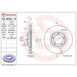 Brembo Bremsscheibe Vorderachse 09.B030.10 Brembo Bremsscheibe Vorderachse 09.B030.10