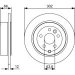Bremsscheibe HA 0 986 479 518 Bremsscheibe HA 0 986 479 518
