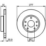 Bremsscheibe VA 0 986 478 992 Bremsscheibe VA 0 986 478 992