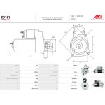 S0163 AS-PL Anlasser (Starter) S0163