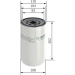 F 026 402 017 Bosch Kraftstofffilter F 026 402 017