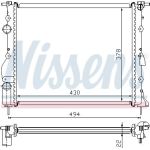 Nissens Wasserkühler PKW 63884 Nissens Wasserkühler PKW 63884