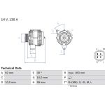 Bosch Lichtmaschine 0 986 084 270 Bosch Lichtmaschine 0 986 084 270