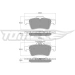 TX 14-28 TOMEX brakes Bremsbelagsatz, Scheibenbremse TX 14-28 TX 14-28 TOMEX brakes Bremsbelagsatz, Scheibenbremse TX 14-28