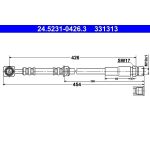 ATE Bremsschlauch 24.5231-0426.3 ATE Bremsschlauch 24.5231-0426.3