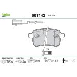 Valeo Bremsbelagsatz 601142