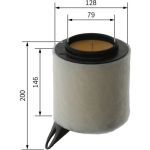Luftfilter F 026 400 018