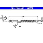 ATE Bremsschlauch 24.5129-0395.3 ATE Bremsschlauch 24.5129-0395.3