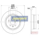 Japanparts Bremsscheibe DP-426C Japanparts Bremsscheibe DP-426C
