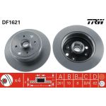 TRW Bremsscheibe DF1621 TRW Bremsscheibe DF1621