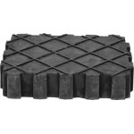 KS TOOLS Universal-Gummiauflage für Wagenheber, 155x125x35 mm 160.0391