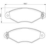 Bosch Bremsbelagsatz 0 986 424 453 Bosch Bremsbelagsatz 0 986 424 453