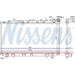 Nissens Wasserkühler PKW 62961 Nissens Wasserkühler PKW 62961