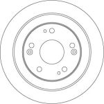86 482 046 Bremsscheibe HA DF6526 86 482 046 Bremsscheibe HA DF6526