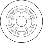 TRW Bremsscheibe BMW E32 86-94 DF1590 TRW Bremsscheibe BMW E32 86-94 DF1590