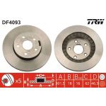 Bremsscheibe Toyota P. Rav4 DF4093 Bremsscheibe Toyota P. Rav4 DF4093