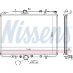 Nissens Wasserkühler PKW 63704A Nissens Wasserkühler PKW 63704A