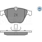 MEYLE Bremsbelagsatz BMW E60/61 520-525 03- Automatikgetriebe 025 233 4720/PD MEYLE Bremsbelagsatz BMW E60/61 520-525 03- Automatikgetriebe 025 233 4720/PD