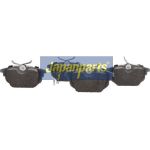 Japanparts Bremsbeläge PP-0012AF Japanparts Bremsbeläge PP-0012AF