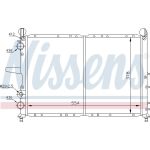 Nissens Wasserkühler PKW 61816 Nissens Wasserkühler PKW 61816