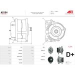 A0154 AS-PL Lichtmaschine (Generator) A0154 A0154 AS-PL Lichtmaschine (Generator) A0154