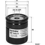 OP 566/2 Filtron Ölfilter OP 566/2 OP 566/2 Filtron Ölfilter OP 566/2