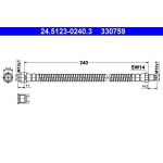 ATE Bremsschlauch 24.5123-0240.3 ATE Bremsschlauch 24.5123-0240.3