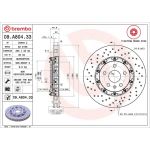 10 481 058 Brembo PREMIUM VA zweiteilig 09.A804.33 10 481 058 Brembo PREMIUM VA zweiteilig 09.A804.33