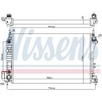 Nissens Wasserkühler PKW 63023