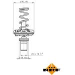 NRF Kühlmittelthermostat 725049 NRF Kühlmittelthermostat 725049