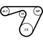Continental CTAM Timing-Kit 6PK1180WP1 Continental CTAM Timing-Kit 6PK1180WP1