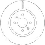 TRW Bremsscheibe DF6842 TRW Bremsscheibe DF6842