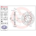 Bremsscheibe VA Xtra 09.4987.2X