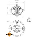 Thermostat, Kühlmittel 725210 Thermostat, Kühlmittel 725210