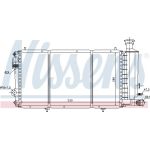 Nissens Wasserkühler PKW 61353 Nissens Wasserkühler PKW 61353