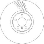 Bremsscheibe Bmw P. X5 10-/X6 07- Pr DF6619S Bremsscheibe Bmw P. X5 10-/X6 07- Pr DF6619S