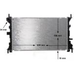 Kühler, Motorkühlung CR 627 000S Kühler, Motorkühlung CR 627 000S