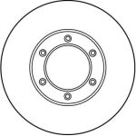 TRW Bremsscheibe Renault Master 80-98 DF1012 TRW Bremsscheibe Renault Master 80-98 DF1012