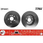 Bremsscheibe Toyota T. Rav4 DF4441 Bremsscheibe Toyota T. Rav4 DF4441