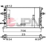 JPN Kühler, Motorkühlung 60C9028-JPN JPN Kühler, Motorkühlung 60C9028-JPN