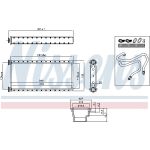Nissens Heizungskühler PKW 73002 Nissens Heizungskühler PKW 73002