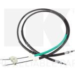 Seilzug, Feststellbremse Ford T. Fiesta/Fusion 95- Le/Pr Kpl 9025116 Seilzug, Feststellbremse Ford T. Fiesta/Fusion 95- Le/Pr Kpl 9025116