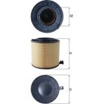 MAHLE Luftfilter LX 4406 MAHLE Luftfilter LX 4406