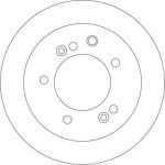 Bremsscheibe Kia T. Sorento DF4394 Bremsscheibe Kia T. Sorento DF4394