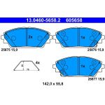 ATE Bremsbelagsatz 13.0460-5658.2 ATE Bremsbelagsatz 13.0460-5658.2