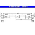 ATE Bremsschlauch 24.5224-0299.3 ATE Bremsschlauch 24.5224-0299.3