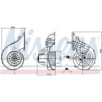 Nissens Innenraumgebläse LKW 87751 Nissens Innenraumgebläse LKW 87751