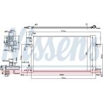 Nissens Klimakondensator PKW 940533