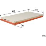 FILTRON Luftfilter AP 158/3